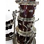 Used Pearl 5 Piece Soundcheck Red Drum Kit