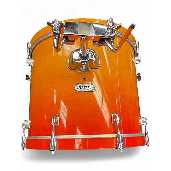 Used Mapex 4 Piece M Series 2 Tone Sunburst Drum Kit
