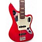 Used 2007 Fender Deluxe Jaguar Bass Hot Rod Red Electric Bass Guitar