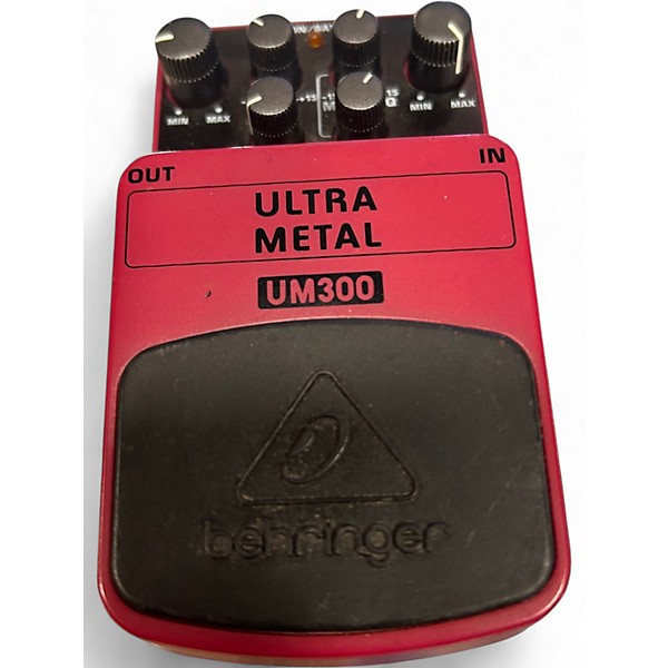 Used Behringer UM300 Ultra Metal Distortion Effect Pedal