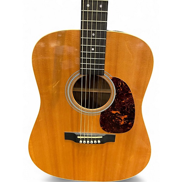 Used Martin CUSTOM Natural Acoustic Guitar