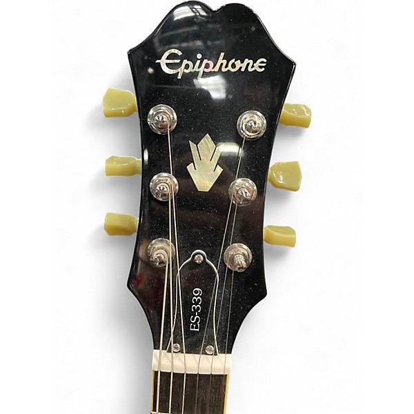 Used Epiphone DOT ES339 VS Vintage Sunburst Hollow Body Electric Guitar