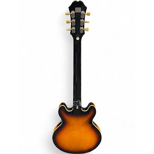 Used Epiphone DOT ES339 VS Vintage Sunburst Hollow Body Electric Guitar
