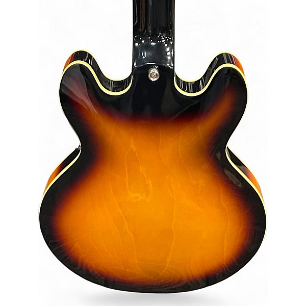 Used Epiphone DOT ES339 VS Vintage Sunburst Hollow Body Electric Guitar