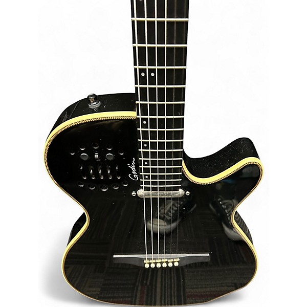 Used Godin Multiac Black Classical Acoustic Electric Guitar