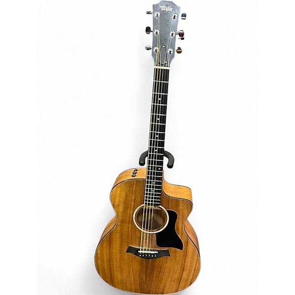Used Taylor 224CEKDLX natural Acoustic Electric Guitar