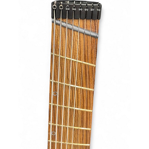 Used Kiesel Vader 8 Multiscale Buckeye Burl Redeye Caliburst Solid Body Electric Guitar