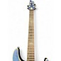 Used Schecter Guitar Research C1 Platinum BLUE TIGER Solid Body Electric Guitar
