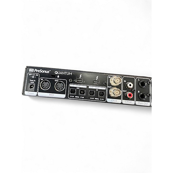 Used PreSonus quantum 26x32 thunderbolt Audio Interface