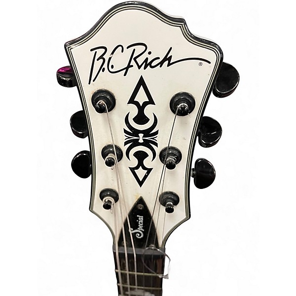 Used B.C. Rich Mockingbird Special Alpine White Solid Body Electric Guitar