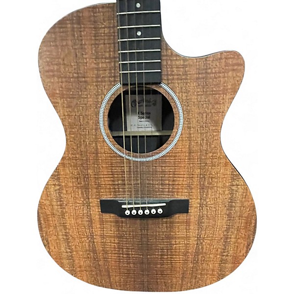 Used 2024 Martin X SERIES SPECIAL Natural Acoustic Guitar
