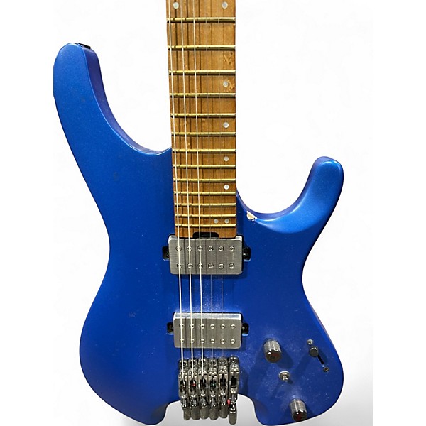Used Ibanez Q52 Lazer Blue Solid Body Electric Guitar