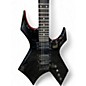 Used B.C. Rich Warlock Black Solid Body Electric Guitar thumbnail