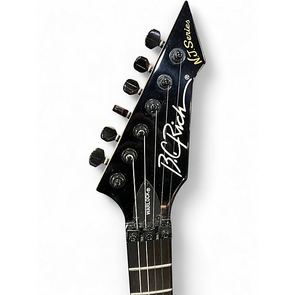 Used B.C. Rich Warlock Black Solid Body Electric Guitar