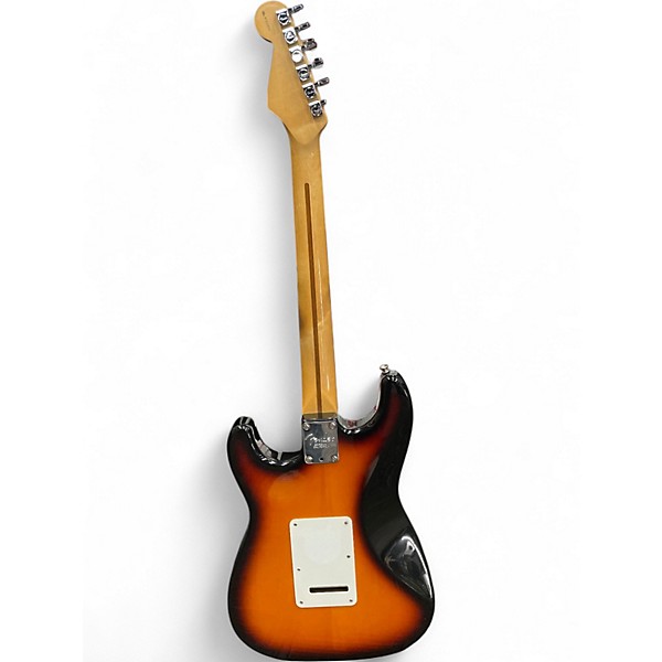 Used Fender American Standard Stratocaster 2 Tone Sunburst Solid Body Electric Guitar