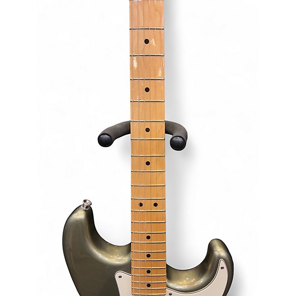 Used Fender American Standard Stratocaster Jade Pearl Metallic Solid Body Electric Guitar