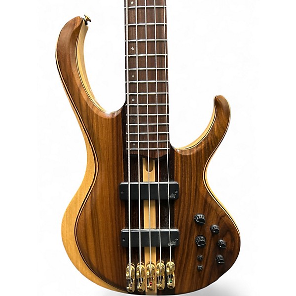Used Ibanez BTB1805-NTL Natural Electric Bass Guitar