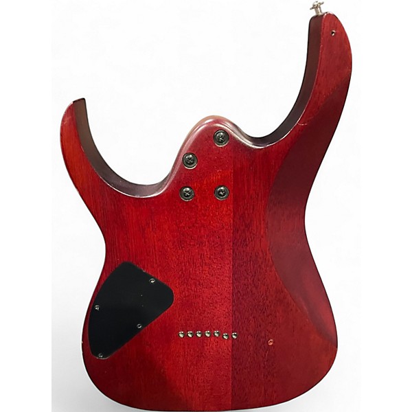 Used Ibanez RG7421 RG Series Ocean Blue Burst Solid Body Electric Guitar