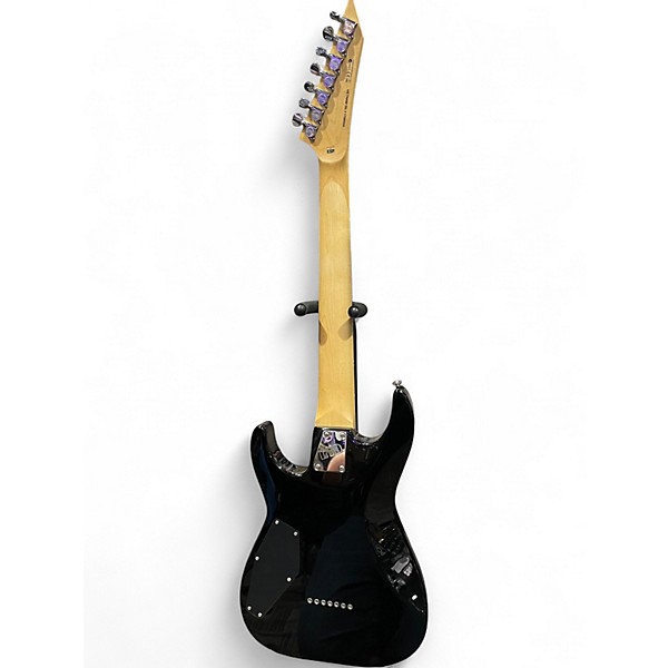Used ESP LTD MH17 7 String Black Solid Body Electric Guitar