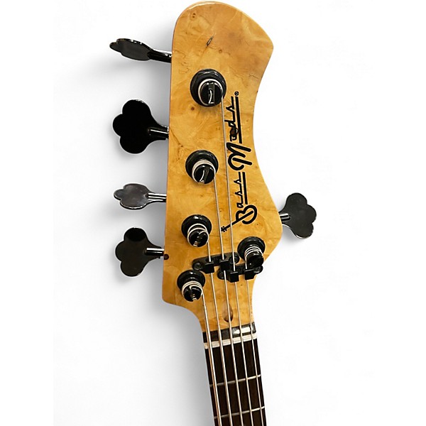 Used Bass Mods K534 Custom w/ Bartolini Pickups Spalted Maple Electric Bass Guitar