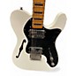 Used Squier Classic Vibe 70s Thinline Telecaster Olympic White Hollow Body Electric Guitar