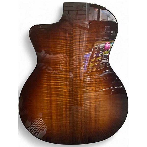 Used Taylor 324CE V-Class Shaded Edge Burst Acoustic Electric Guitar