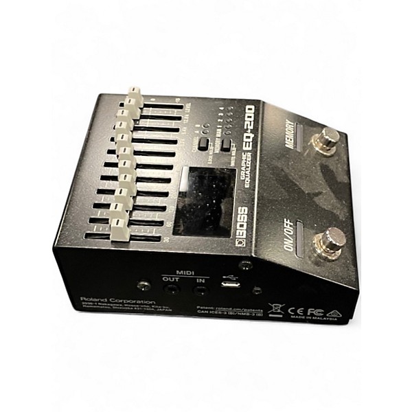 Used BOSS EQ200 Graphic Equalizer Pedal