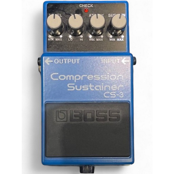 Used BOSS CS3 Compressor Sustainer Effect Pedal