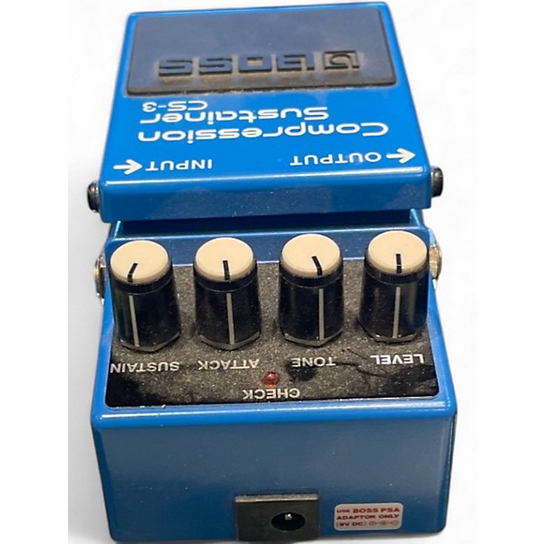 Used BOSS CS3 Compressor Sustainer Effect Pedal