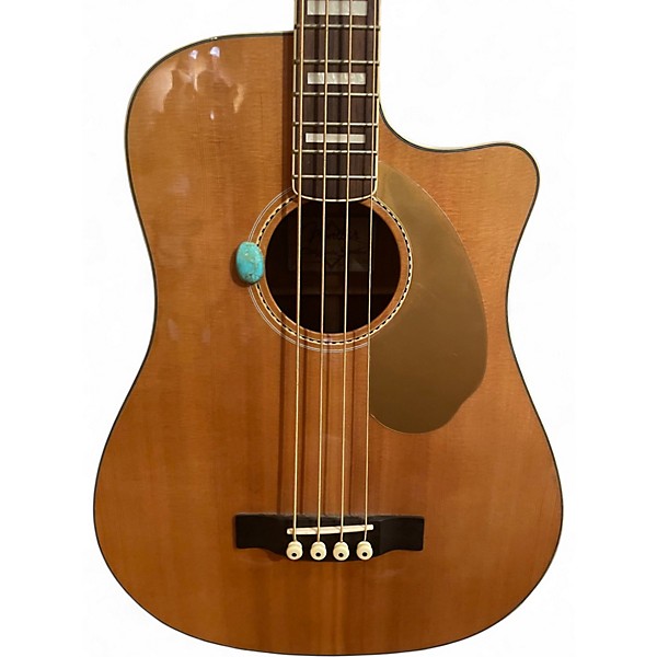 Used Fender Kingman 4-String Natural Acoustic Bass Guitar