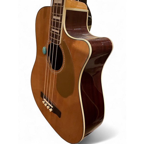 Used Fender Kingman 4-String Natural Acoustic Bass Guitar