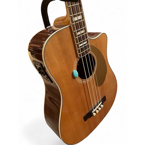 Used Fender Kingman 4-String Natural Acoustic Bass Guitar