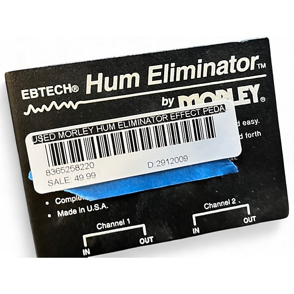 Used Morley HUM ELIMINATOR Effect Pedal