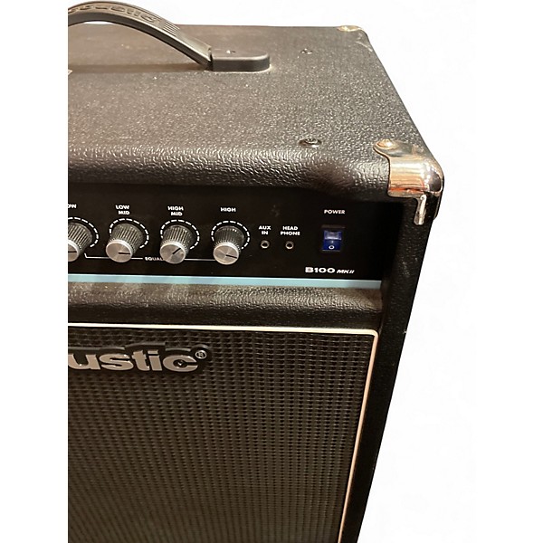 Used Acoustic B100 100W 1x15 Bass Combo Amp