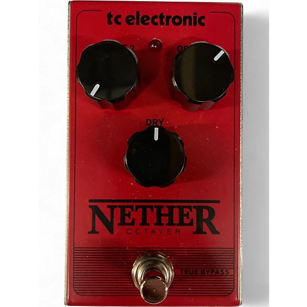 Used TC Electronic Nether Octaver Effect Pedal