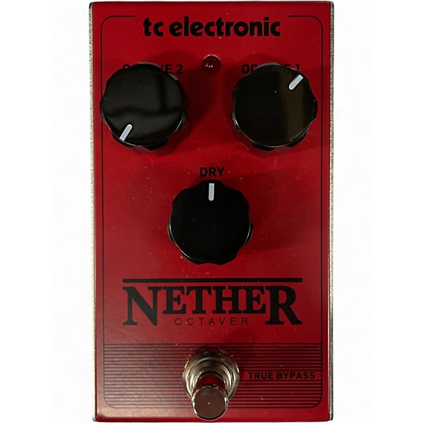 Used TC Electronic Nether Octaver Effect Pedal
