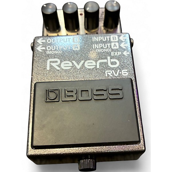 Used BOSS RV6 Digital Reverb Effect Pedal