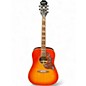 Used Epiphone Hummingbird Studio Cherry Sunburst Acoustic Electric Guitar thumbnail