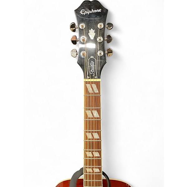 Used Epiphone Hummingbird Studio Cherry Sunburst Acoustic Electric Guitar
