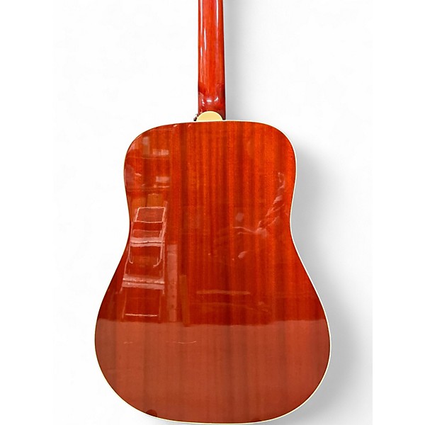 Used Epiphone Hummingbird Studio Cherry Sunburst Acoustic Electric Guitar