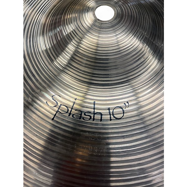 Used Paiste 10in Signature Splash Cymbal