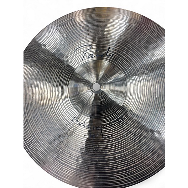 Used Paiste 14in Signature Dark Crisp Hi Hat Pair Cymbal