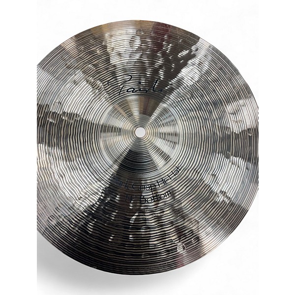 Used Paiste 14in Signature Dark Crisp Hi Hat Pair Cymbal