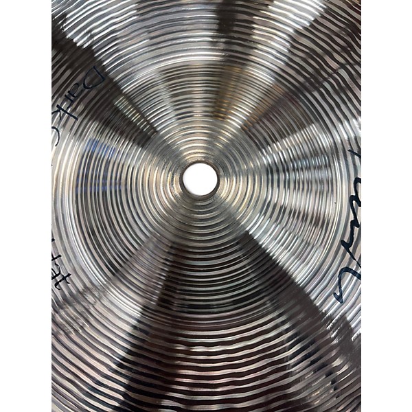 Used Paiste 14in Signature Dark Crisp Hi Hat Pair Cymbal