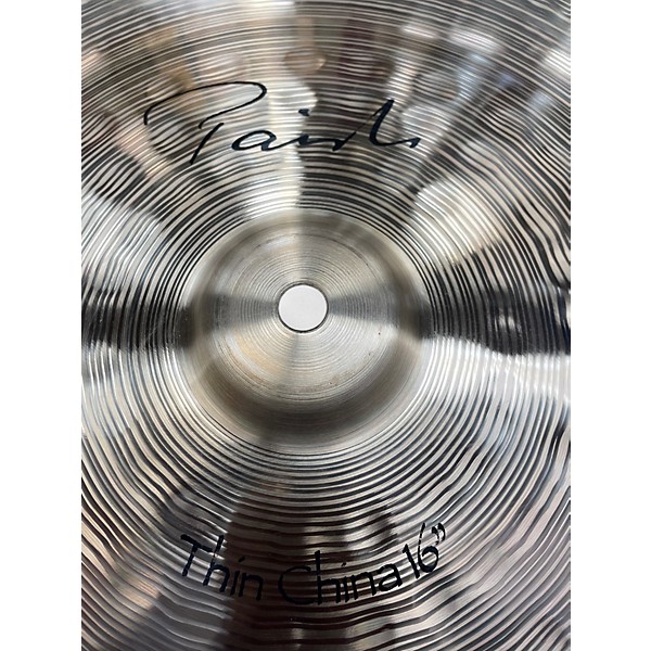Used Paiste 16in Signature Thin China Cymbal