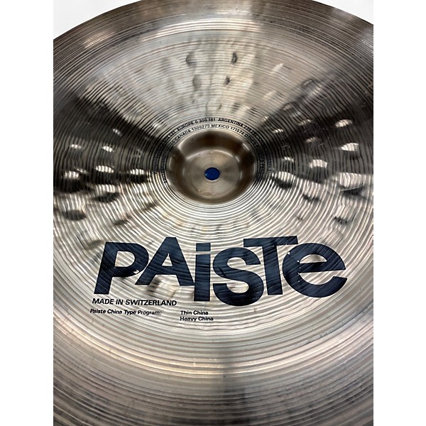 Used Paiste 16in Signature Thin China Cymbal