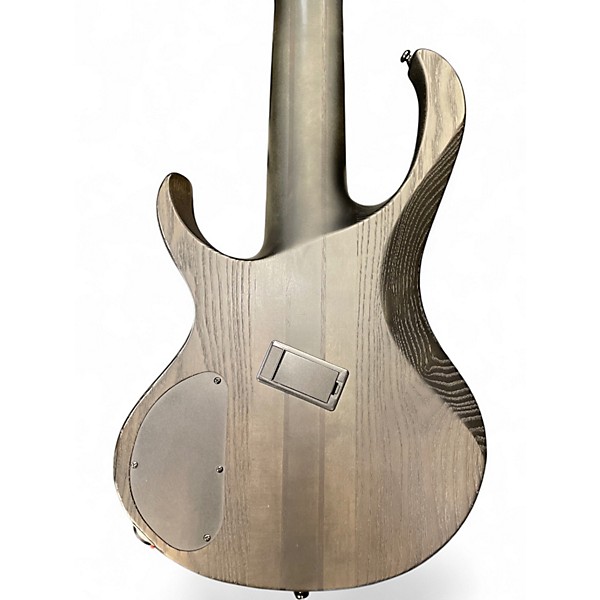 Used Ibanez BTB806MS transparent grey Electric Bass Guitar