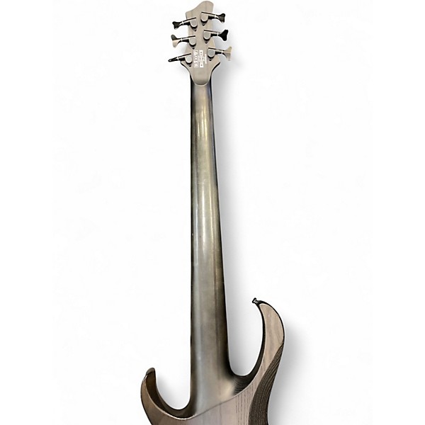 Used Ibanez BTB806MS transparent grey Electric Bass Guitar