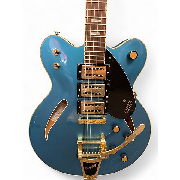Used Gretsch Guitars Streamliner Cat-Eye Riviera Blue Hollow Body Electric Guitar