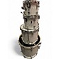Used DW 4 Piece Performance Series White Marine Pearl Drum Kit thumbnail